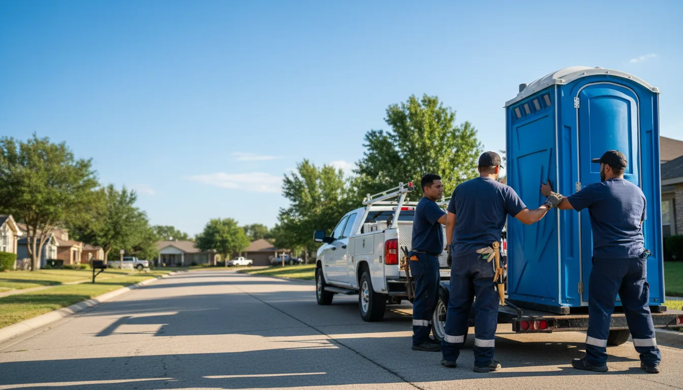 Portable Toilet Rental in Gilliam, LA near me